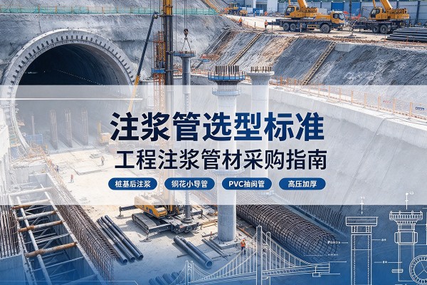 沙市注浆管选型标准