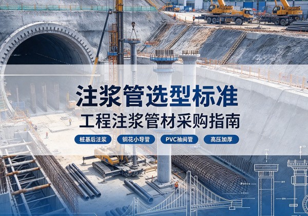 沙市注浆管选型标准